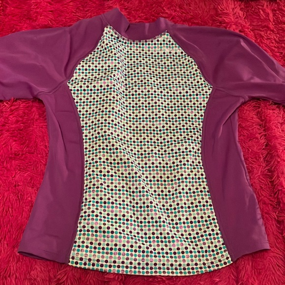 Lands’ End Bathing Suit Coverup Shirt - Picture 1 of 4